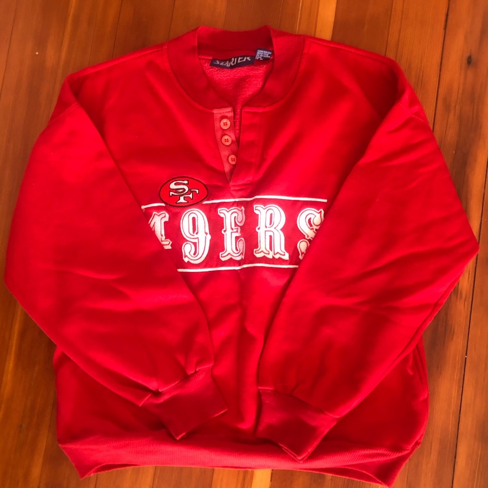 Vintage STARTER San Francisco 49ers Pullover